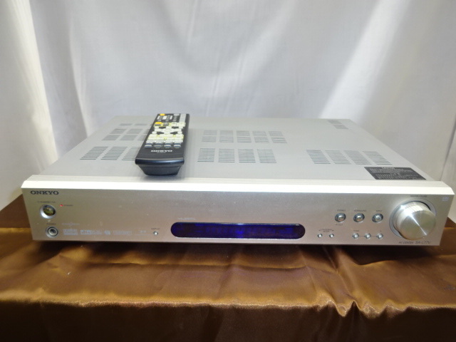 ONKYO オンキョー 2010年式　SA-L77V オーディオ アンプ リモコン付き オーディオ機器 　USED品_画像1