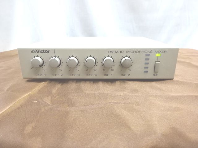 JVC PA-M30 ケンウッド ビクター マイクロホンミキサー MICROPHONE MIXER　USED品