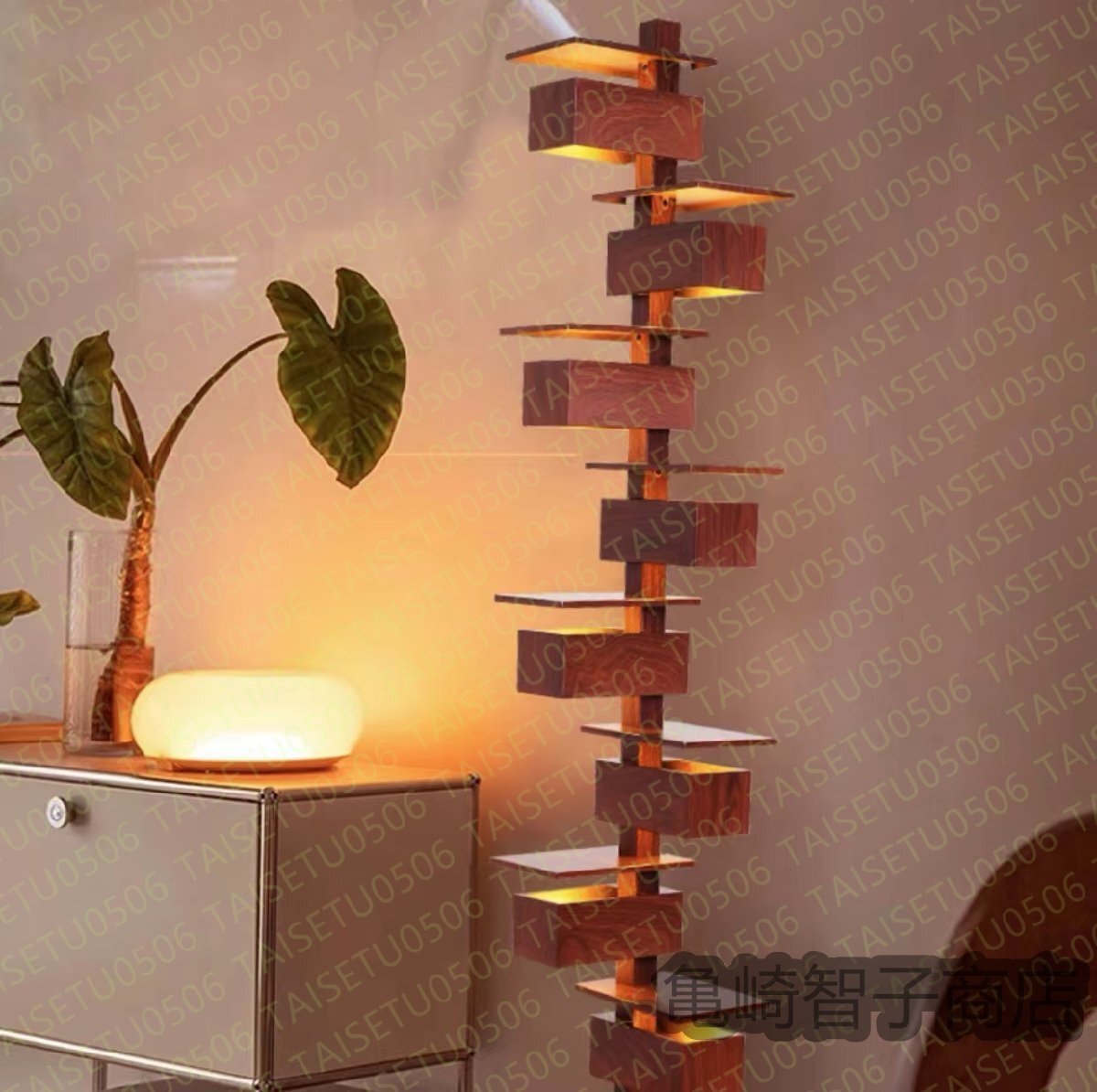 高級感溢れる フロアライト 照明 フロアスタンドライト フロアランプ 家具 ライト 芸術品 182cm_画像2