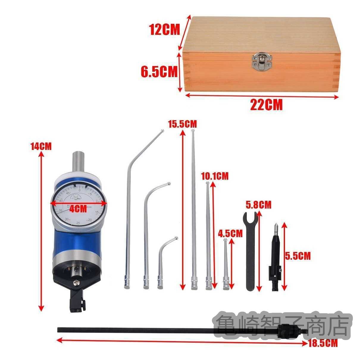 1 セット金属センタリングテストインジケータダイヤル同軸センタリングテストインジケータダイヤルセンターファインダーフライス工具の画像3