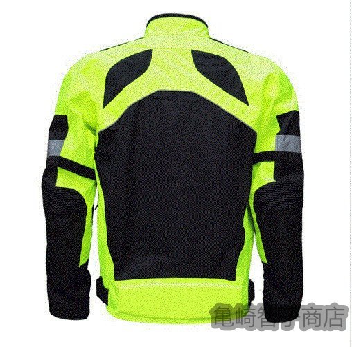 新品 バイクウエアー オートバイ アウター 男性ジャケット 抗UV、通気性、防水性、防風性、反射テープ、耐摩耗性、保護_画像3