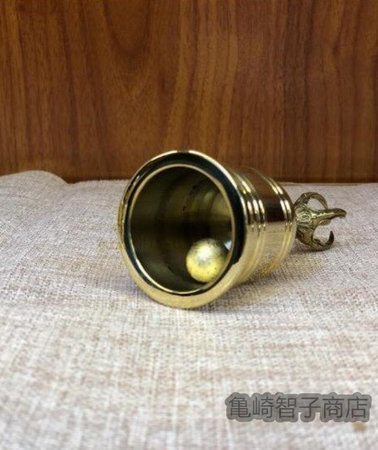 高品質「密教法具」真言宗 佳品 手作り 仏教 法具 真鍮製 金剛鈴 高品質「密教法具」真言宗 佳品 手作り 仏教 法具 真鍮製 金剛鈴