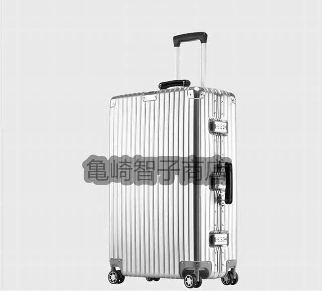  popular recommendation * suitcase aluminium frame back robust machine inside bring-your-own light weight 4 wheel TSA lock Carry case Impact-proof carry bag quiet sound 