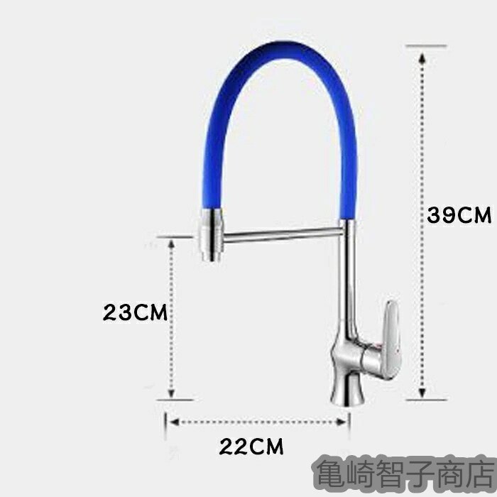 蛇口 シャワーヘッドキッチン 浴室 洗面台 混合水栓 シングルレバー キッチン蛇口 360°回転 本体真鍮 伸縮ノズル ハンドシャワー_画像5