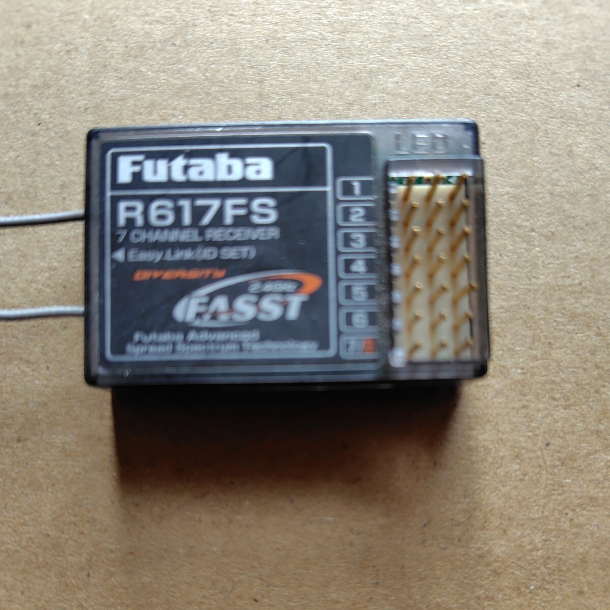フタバ 受信機 FASST　R617SF_画像1