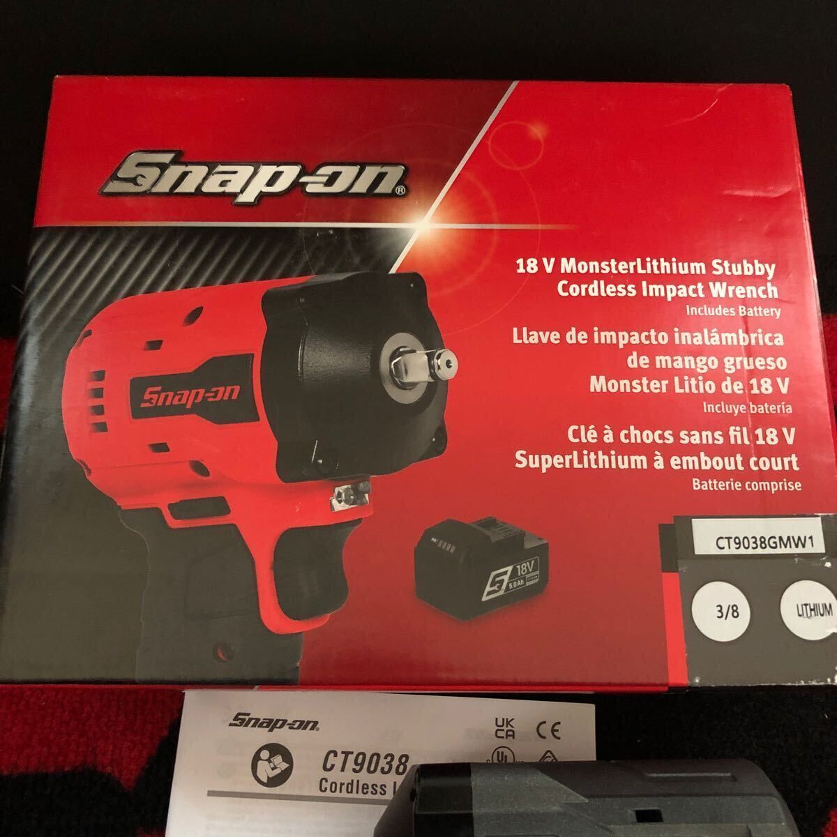 Yahoo!オークション - スナップオン 新型 3/8 18V モンスター Yahoo!オークション - スナップオン 新型 3/8 18V モンスター