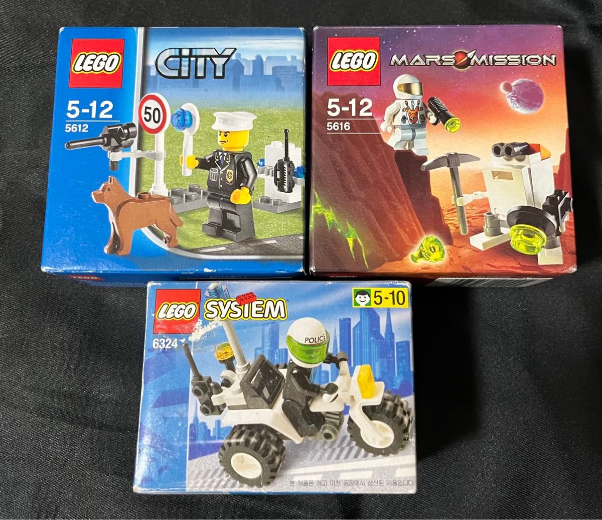 LEGO CITY レゴシティ レゴシステム ポリス　警察官　宇宙飛行士　新品