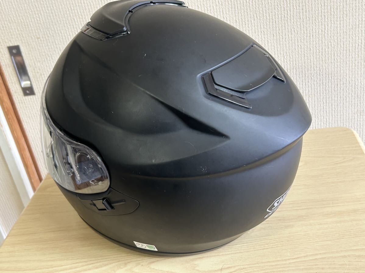 ★洗浄殺菌済★Sサイズ SHOEI GT-Air マットブラック 黒 フルフェイスヘルメット の画像3