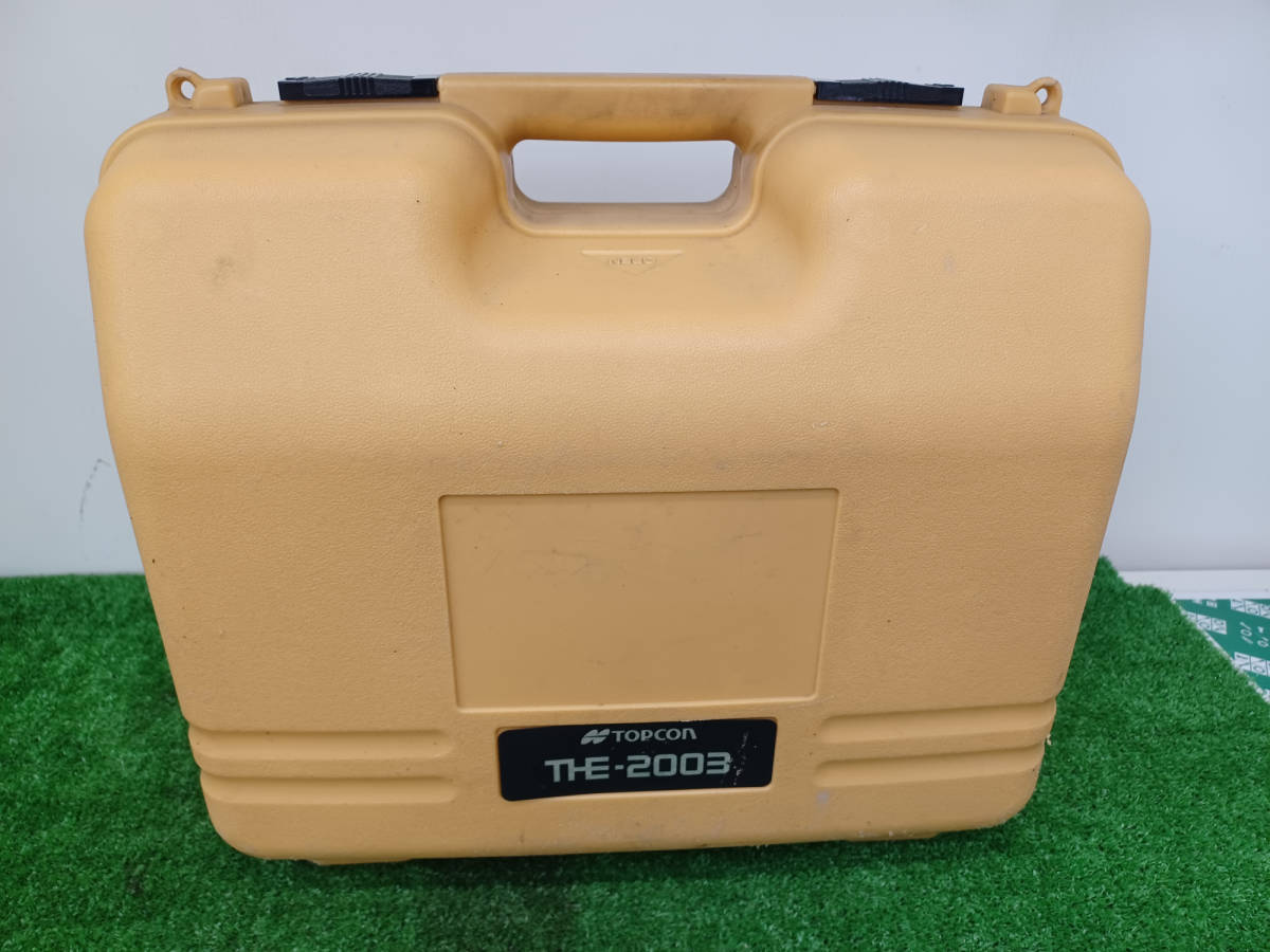 【中古品】TOPCON THE2003 トータルステーション 測定器 電動工具/ ITMUT85UIH9Mの画像10