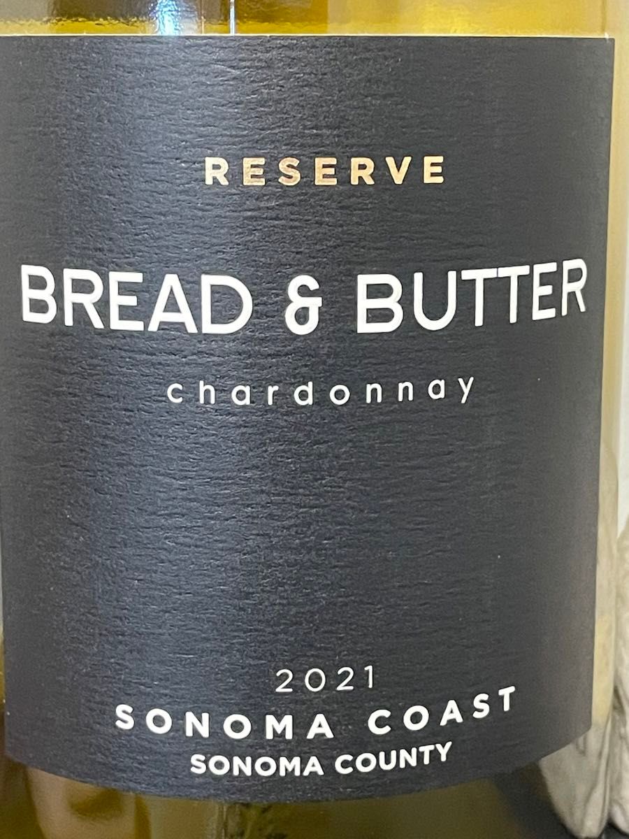 ブレッド＆バター BREAD & BUTTER リザーブ シャルドネ 白 750ml ワイン アメリカ カルフォルニア　