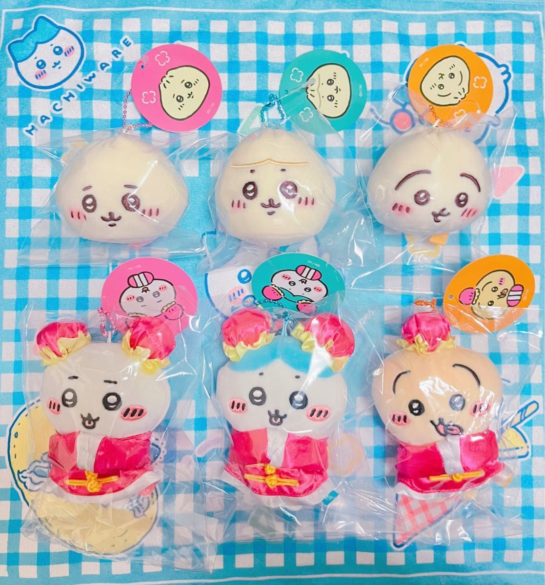新品未開封】6種セット/ちいかわ飯店/来来マスコット/肉まん 新品未開封】6種セット/ちいかわ飯店/来来マスコット/肉まん