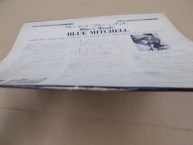 ●国内初版/ペラジャケ/ブルー・ミッチェル/ Blue Mitchell / Blue's Moods/ Victor SR-7004 /深溝 RIVERSIDE/LP_画像4