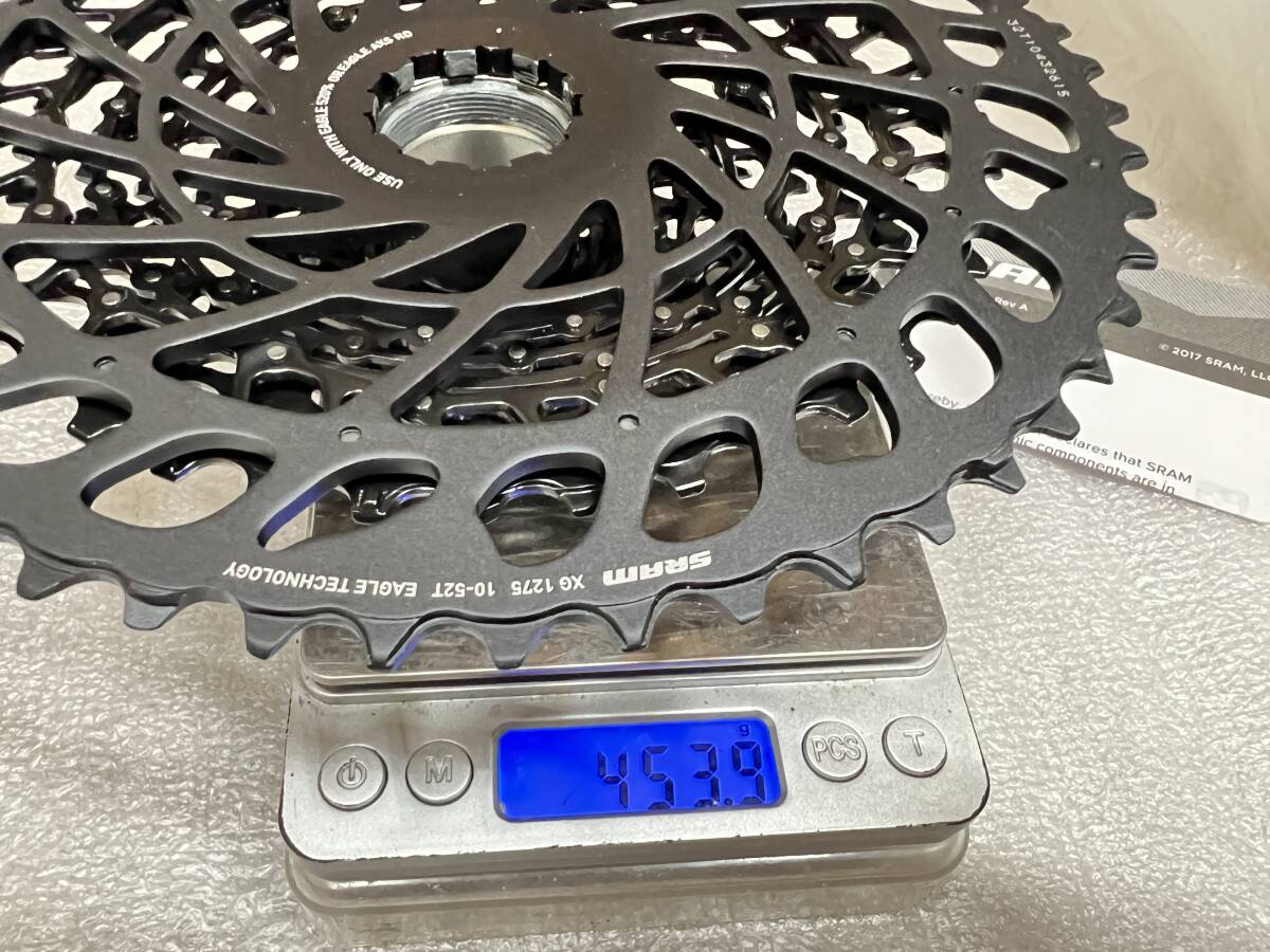 新品 SRAM　GX　EAGLE　12速 カセット CS XG 1275EAGLE　10-52T_画像9