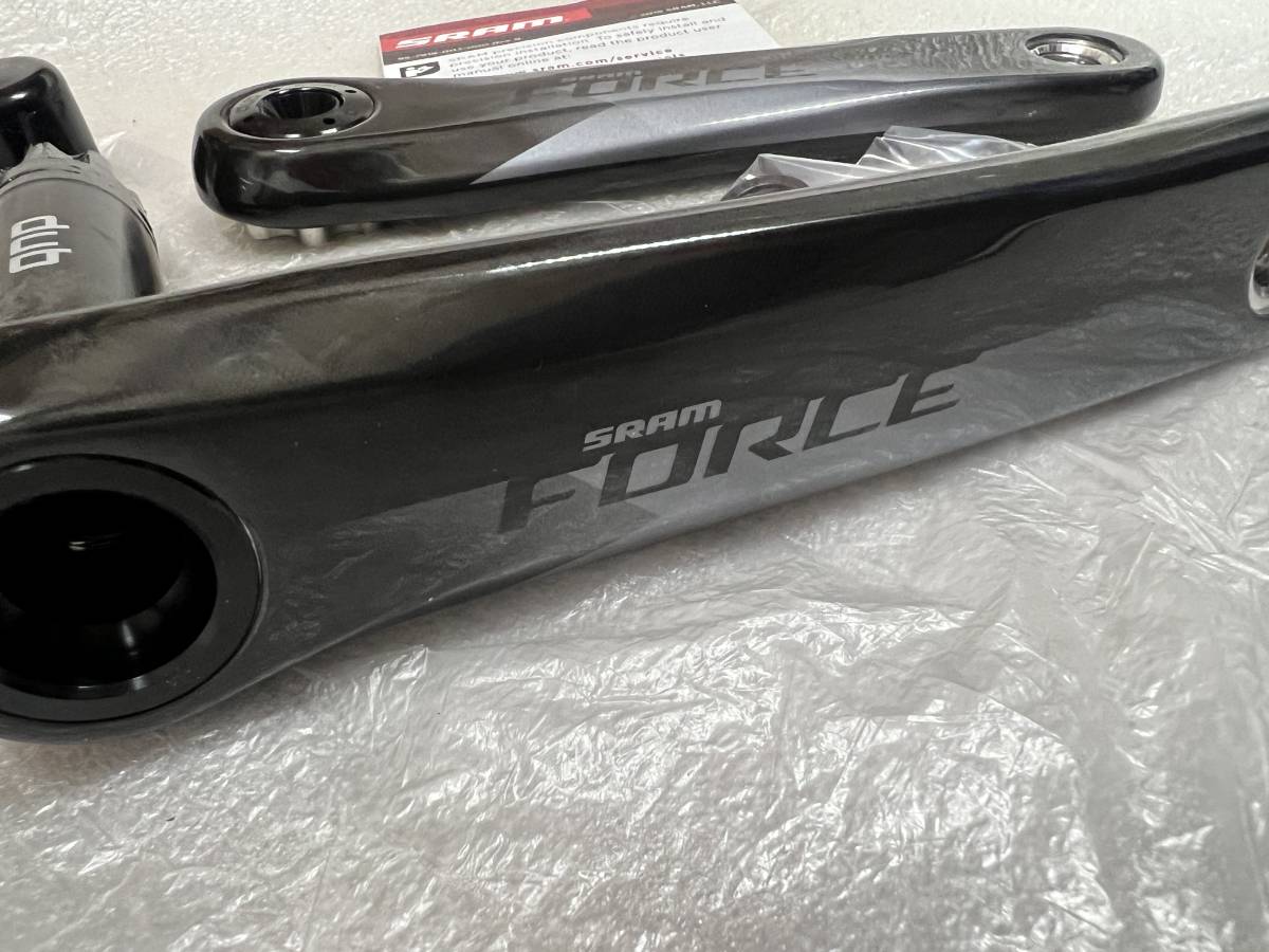 SRAM FORCE eTap AXS DUB カーボンクランク165mm クランクアーム SRAM FORCE eTap AXS DUB カーボンクランク165mm クランクアーム