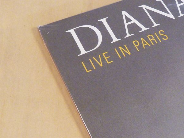 未開封 ダイアナ・クラール Live In Paris 180g重量盤2枚組LP Diana Krall Fly Me To The Moon Billy Joel Just The Way You Areの画像3