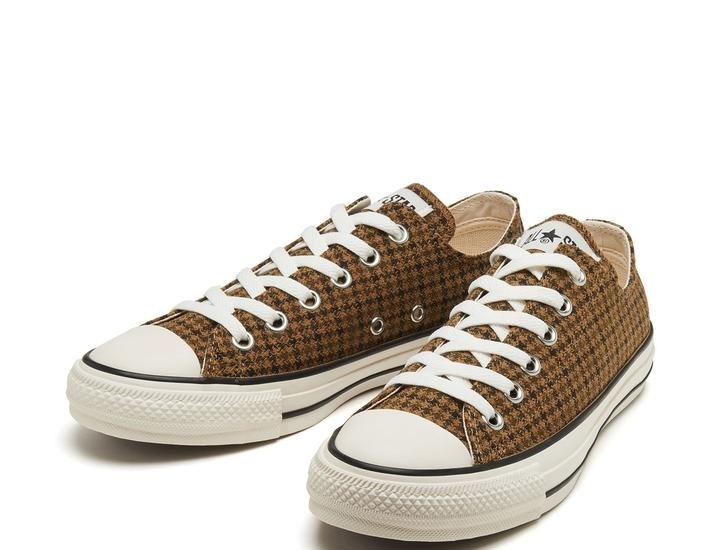 【CONVERSE】 AS CHECK OX BEIGE ベージュ系　27cm_画像1