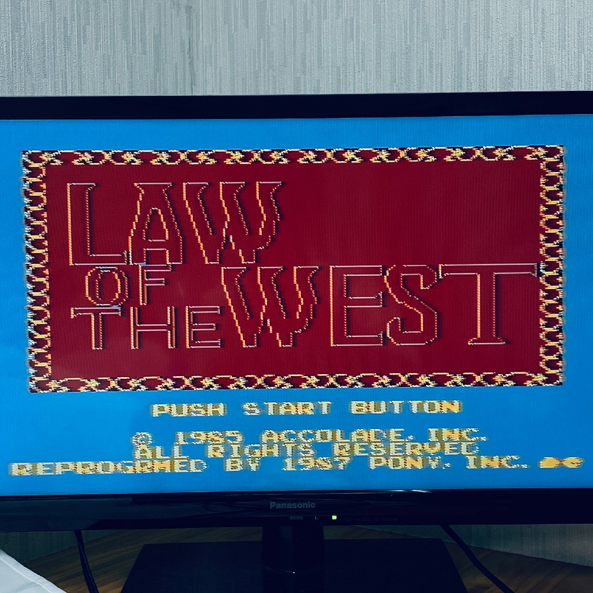 FC ファミコンソフト Law of the West 西部の掟 ソフトのみ 起動確認済の画像7