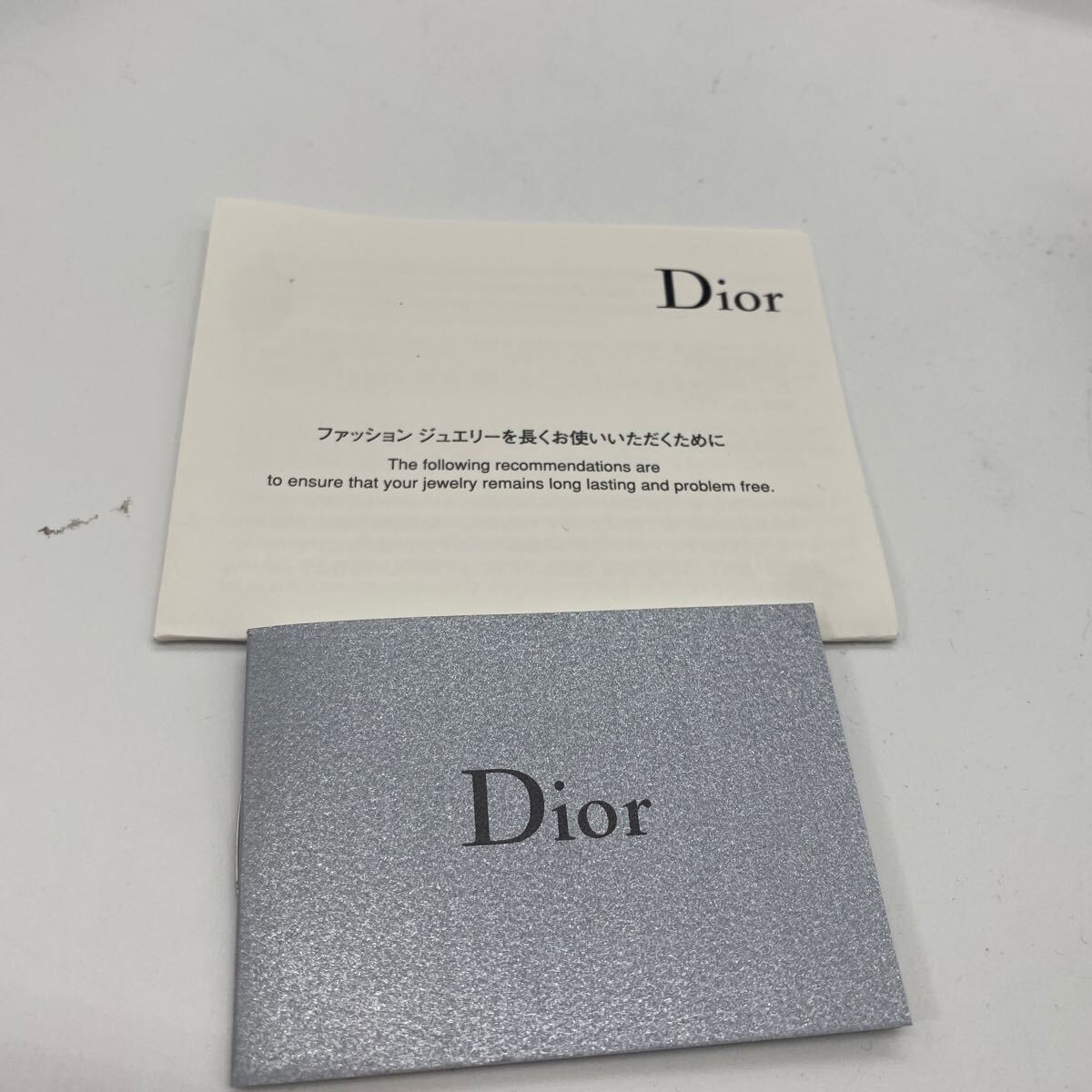 2403I32 Christian Dior クリスチャンディオール ビンテージ ネックレス トップ付き ロゴトップ 箱付き_画像4