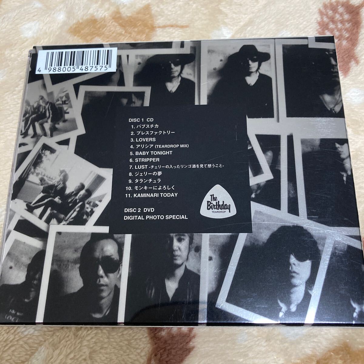 The Birthday 『TEARDROP ティアドロップ 』初回限定盤 CD＋DVDの画像2