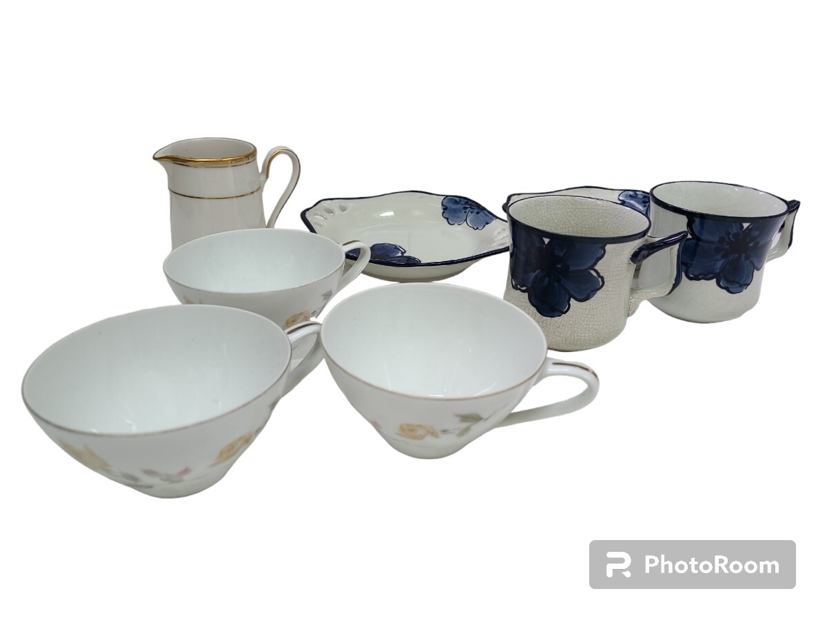 カップ ソーサー Noritake ノリタケ 食器　ティーカップEUROPEIN など現状品　ブランド食器(0325c11)_画像1