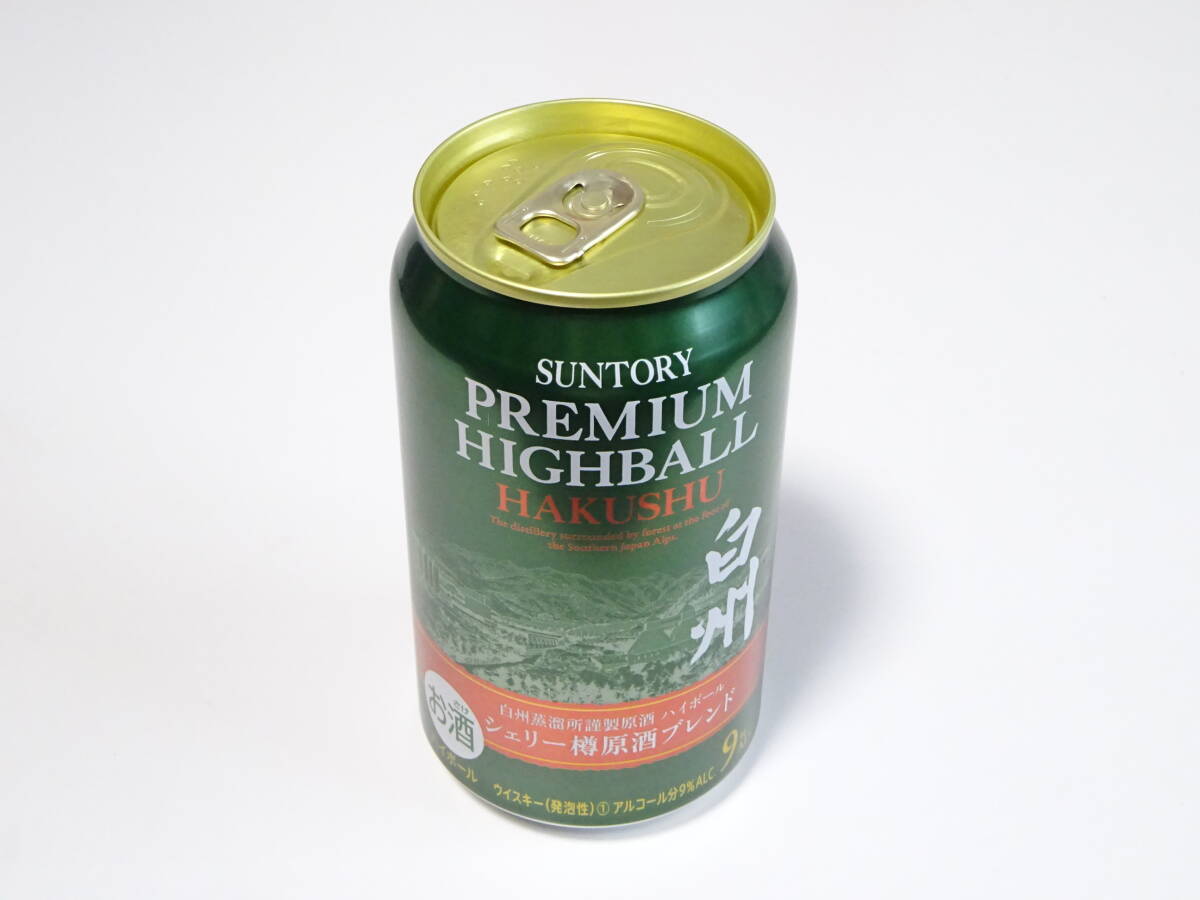 【新品未開封品】SUNTORY サントリー 白州 プレミアムハイボール缶 シェリー樽原酒ブレンド 24本 350ml 9%_画像2