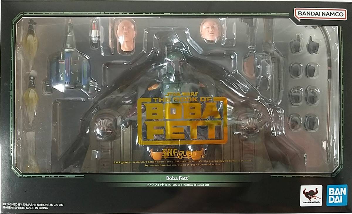 【新品 未開封】S.H.Figuarts ボバ・フェット（スター・ウォーズ：The Book of Boba Fett）_画像1