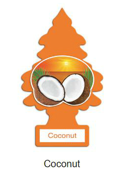 リトルツリー エアフレッシュナーX-tra Strength Coconut ココナッツ 5枚セットの画像4