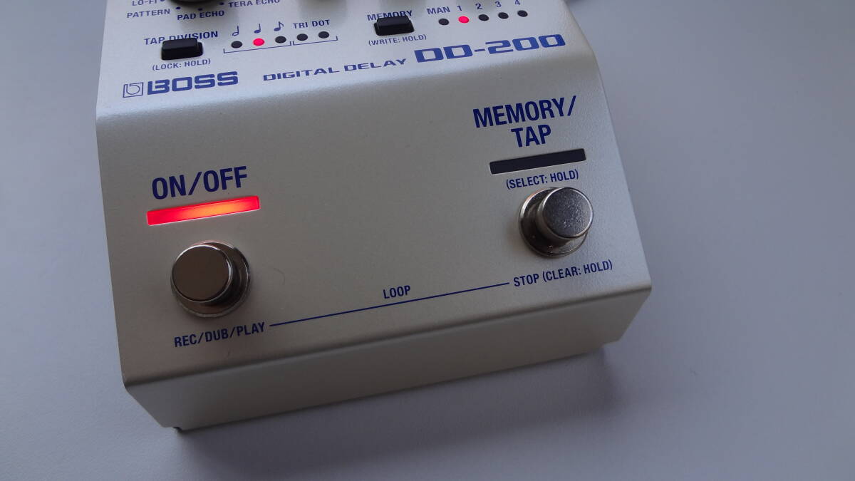 [中古]BOSS DD-200 DIGITAL DELAY ボス デジタルディレイ　箱付き_画像3