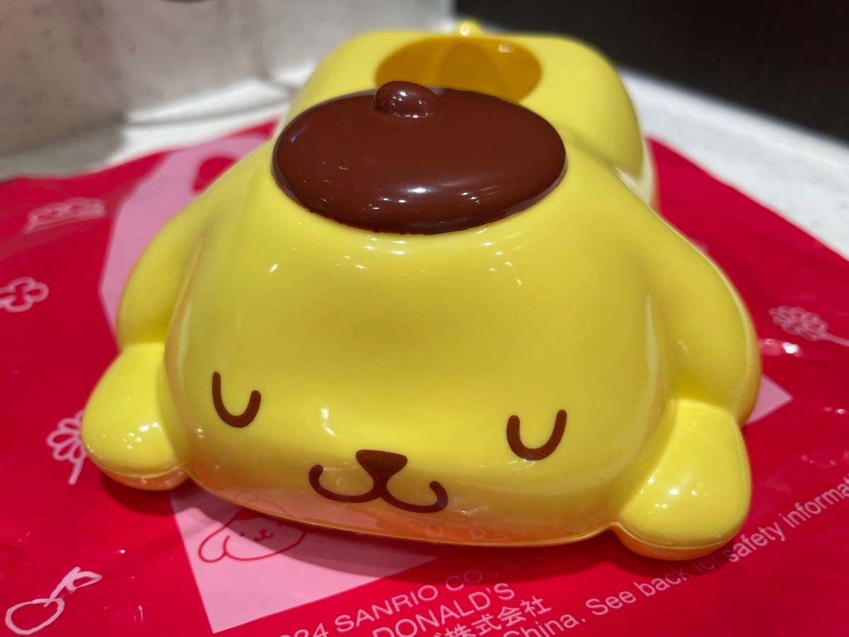 マクドナルド　ハッピーセット　ポムポムプリン　ティッシュケース　サンリオ