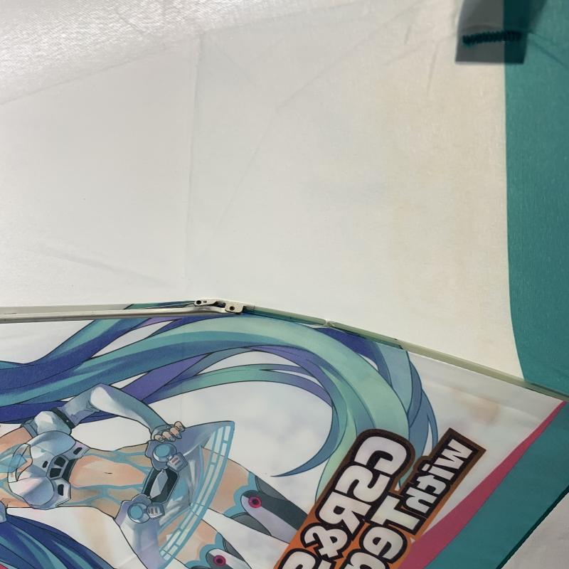 【中古】開封)GOOD SMILE COMPANY 初音ミク 折畳み傘 レーシング 2012年 スポンサー特典[240019447933]_画像8