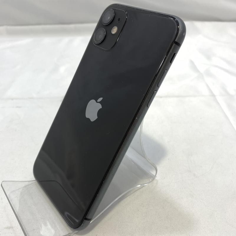 【中古】【au】Apple iPhone11 256GB ブラック SIM解 A2221 MWM72J/A スマートフォン[240092251337]_画像1