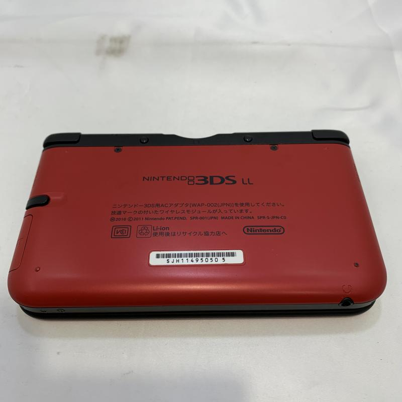 【中古】本体）本体のみ)Nintendo 3DS LL レッド×ブラック SPR-001[240019450077]_画像8