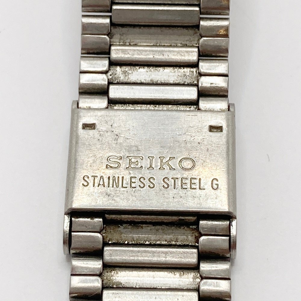 TO1 セイコー SEIKO 5Y91-6040 シルバー文字盤 クォーツ腕時計_画像6