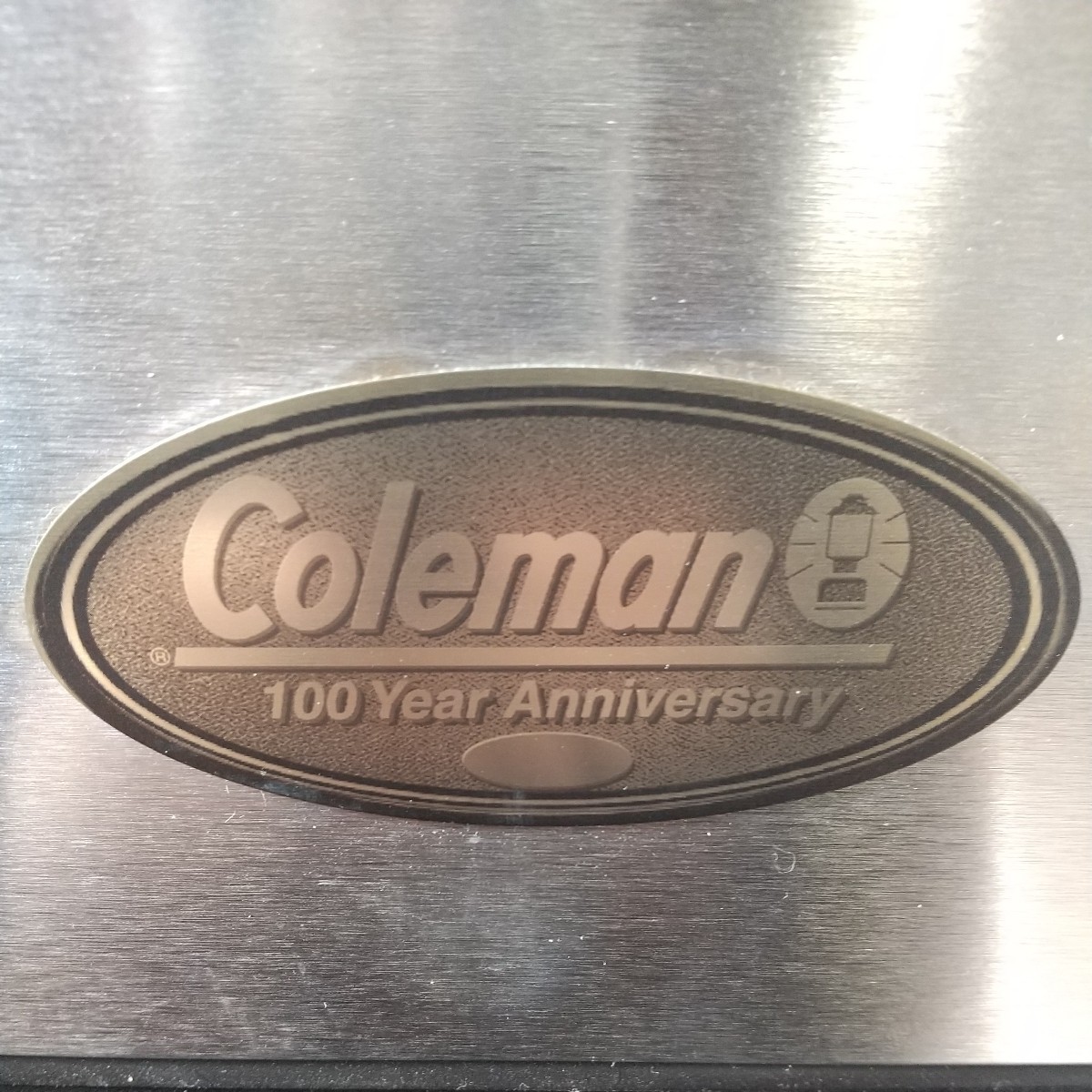 y030401t Coleman Coleman 100 anniversary commemoration ограничение 6155-707 примерно W60×D41×H40cm steel ремень cooler-box кемпинг уличный 