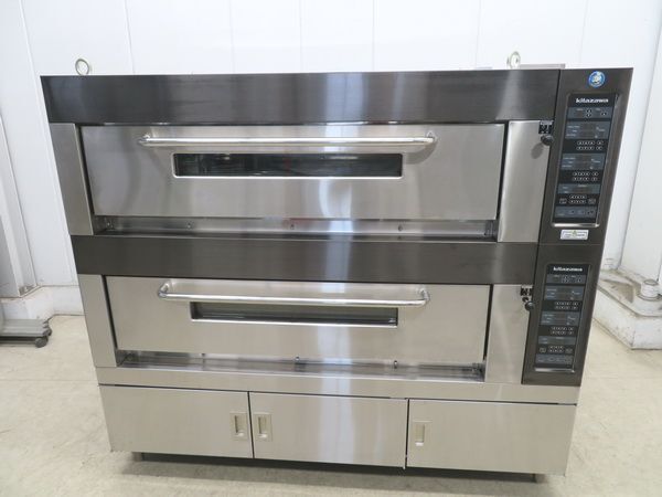 G387◆キタザワ◆電気デッキオーブン KSEN-682Y-S 3相200V 1700×1230×1480【1ヶ月保証付】栃木 宇都宮 中古 業務用 厨房機器