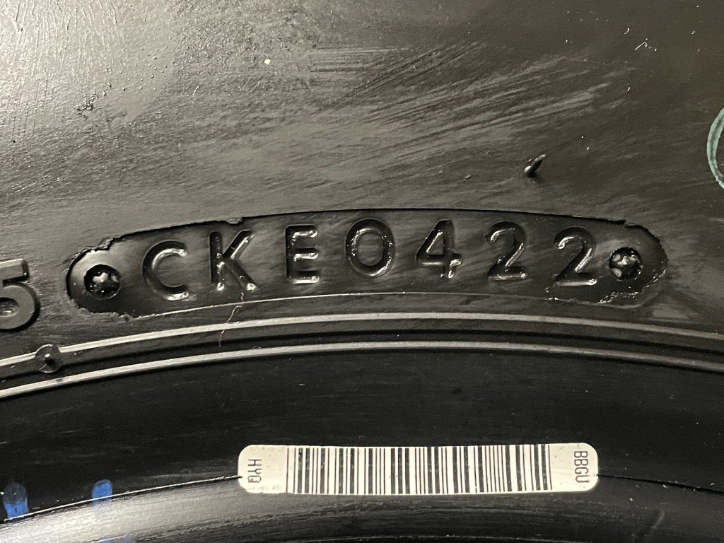 新車外し BS BRIDGESTONE ECOPIA RD613 195/80R15 107/105N LT 15インチ 夏タイヤ 4本 22年製 ハイエース キャラバン等　(MTV134)_画像10