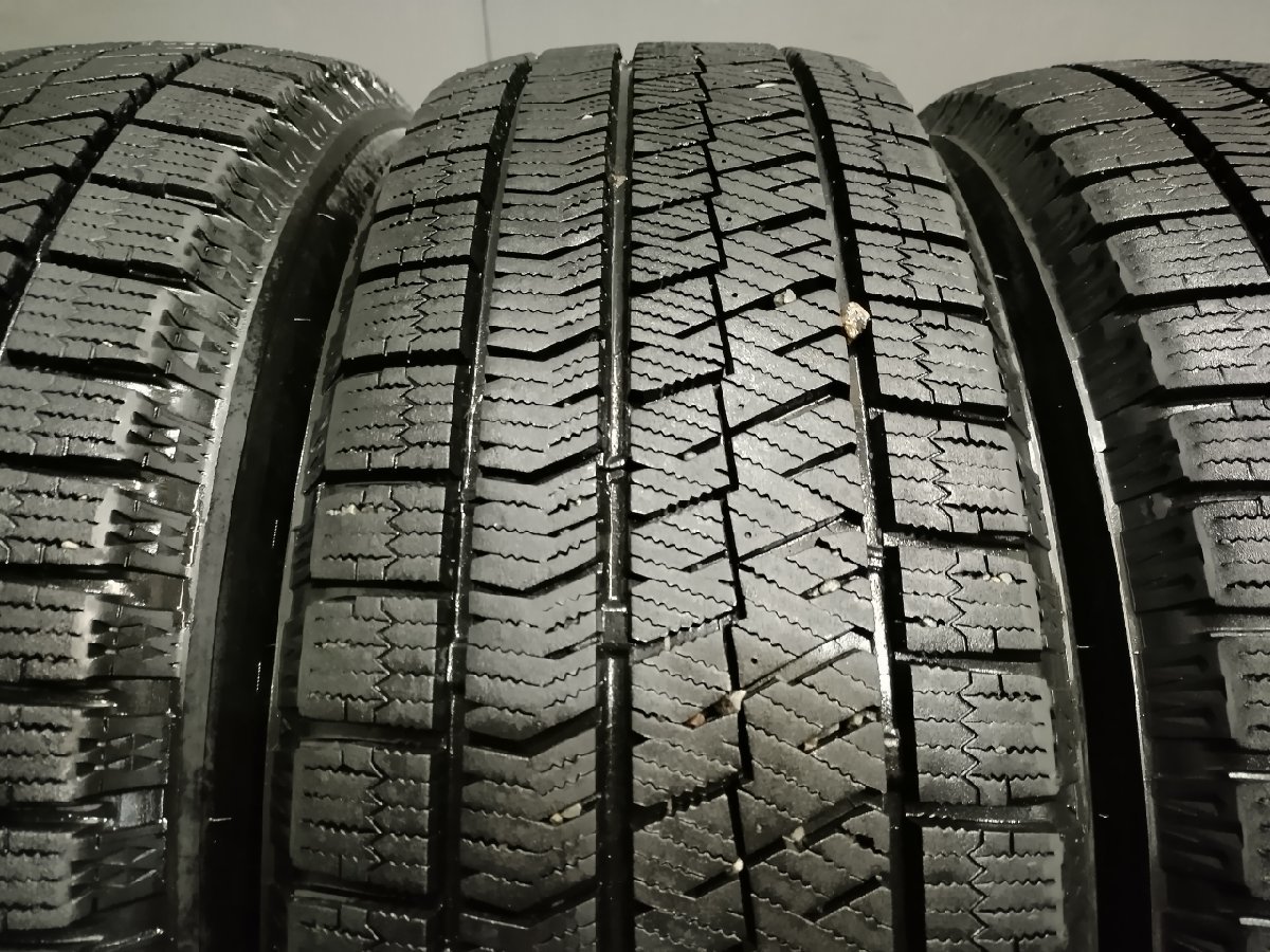 BS BRIDGESTONE BLIZZAK VRX2 205/60R16 16インチ スタッドレス 4本 22年製 バリ溝 ヴォクシー ノア ビアンテ ステップワゴン等　(KTF011)_画像6