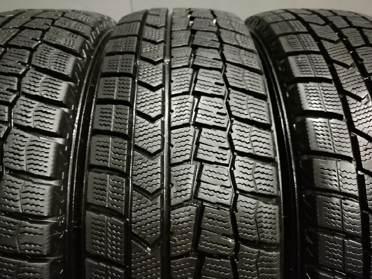 DUNLOP WINTER MAXX WM02 175/65R15 15インチ スタッドレス 4本 20年製 バリ溝 ポルテ フィット アクア キューブ等　(KTN008)_画像6