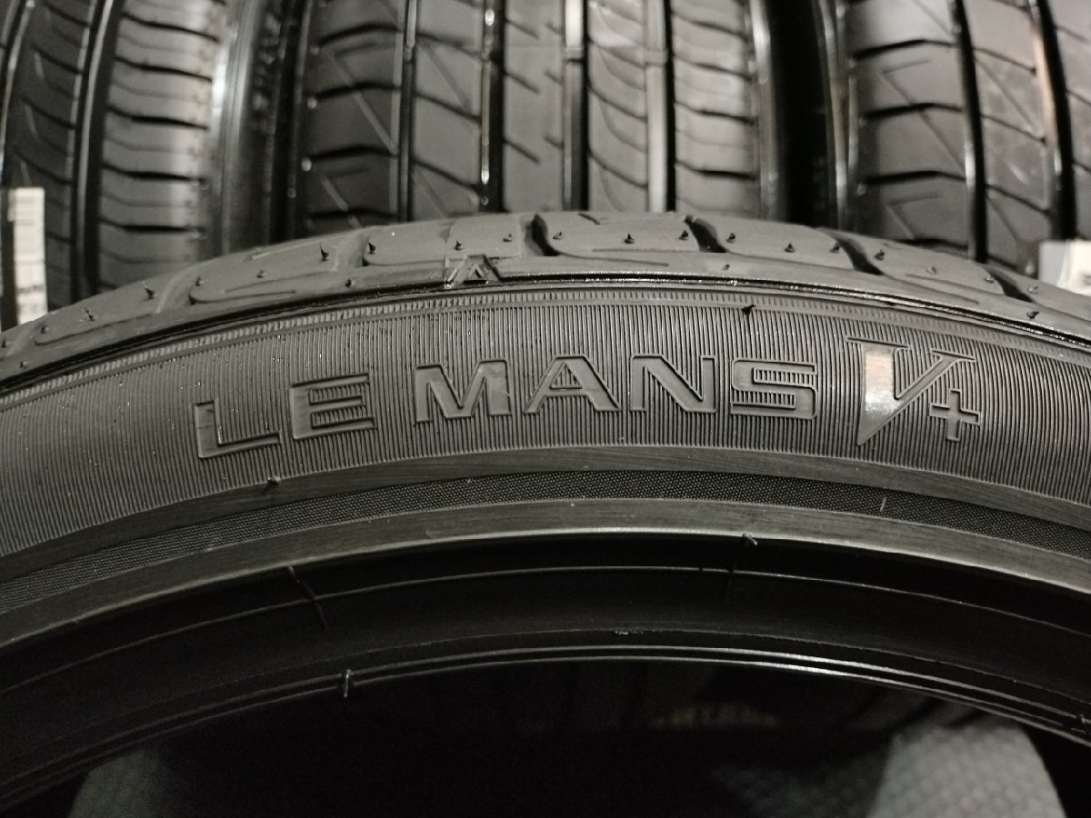 新品 23年製 DUNLOP LE MANS V+ ルマン5+ 245/40R20 95W 20インチ 夏タイヤ 4本 吸音スポンジ アルファード ヴェルファイア等　(VTH906)_画像7