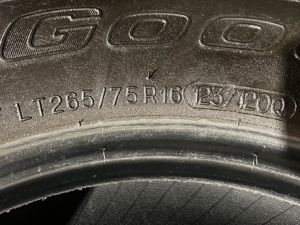 BFGoodrich Mud-Terrain T/A KM3 LT265/75R16 123/120Q 16インチ 夏タイヤ 2本 19年製 バリ溝 ランクル サーフ等　(MTQ164)_画像9