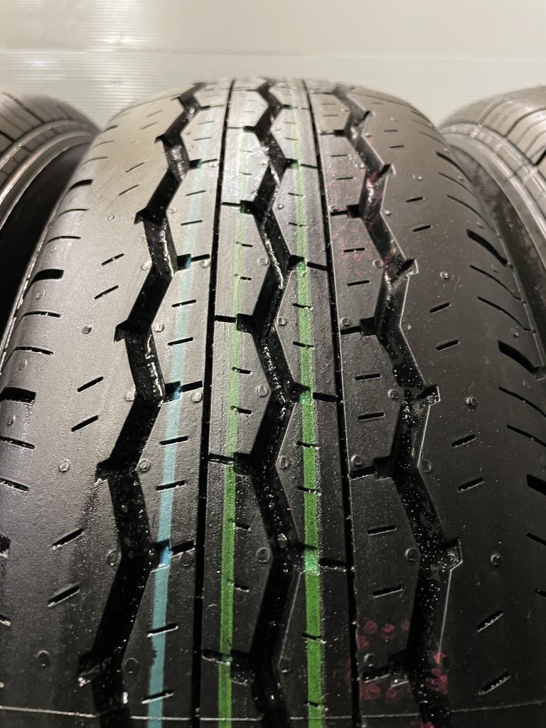 新車外し BS BRIDGESTONE ECOPIA RD613 195/80R15 107/105N LT 15インチ 夏タイヤ 4本 22年製 ハイエース キャラバン等　(MTV134)_画像4