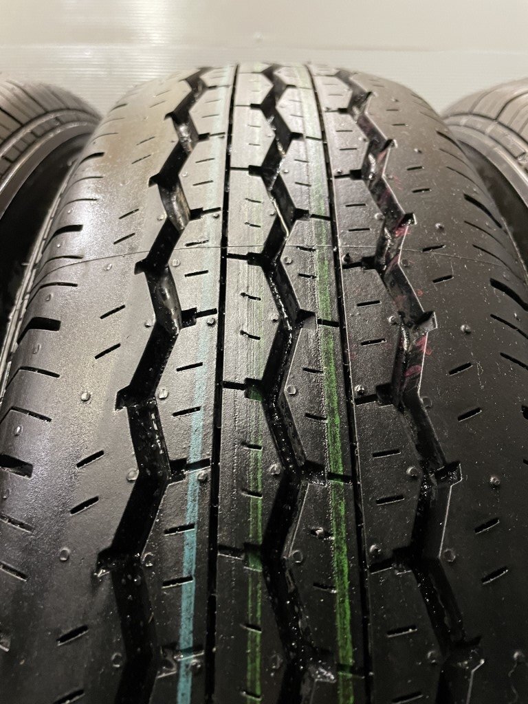 新車外し BS ECOPIA RD613 195/80R15 107/105N LT 15インチ 夏タイヤ 4本 22年製 ハイエース キャラバン等　(JR627)_画像3