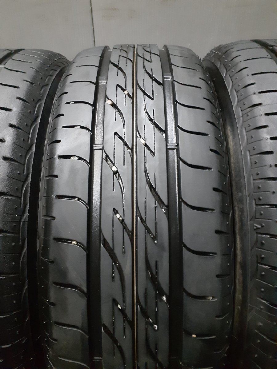 BS BRIDGESTONE NEXTRY 165/55R14 14インチ 夏タイヤ 4本 19～22年製 ネイキッド パレット プレオ ekスポーツ アルト等　(VTH891)_画像4