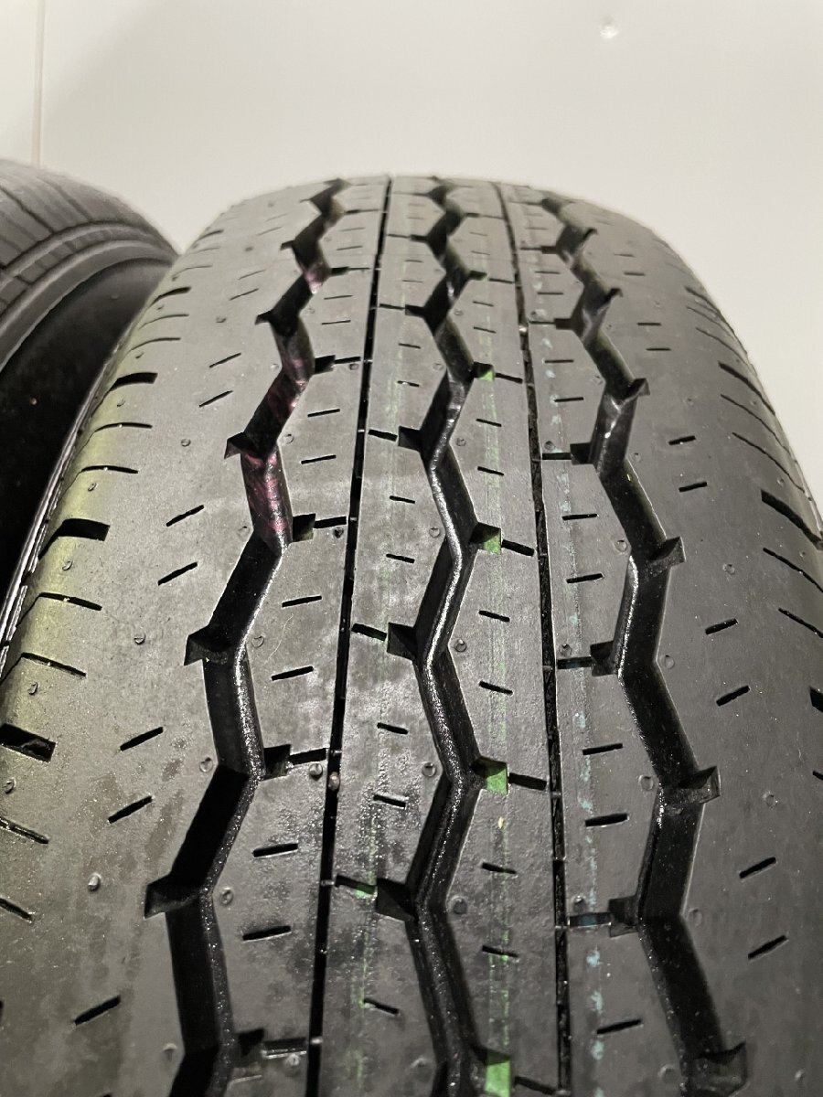 新車外し 2023年製 BS BRIDGESTONE ECOPIA RD613 195/80R15 107/105N LT 15インチ 夏タイヤ 4本 ハイエース キャラバン　(JR625)_画像5