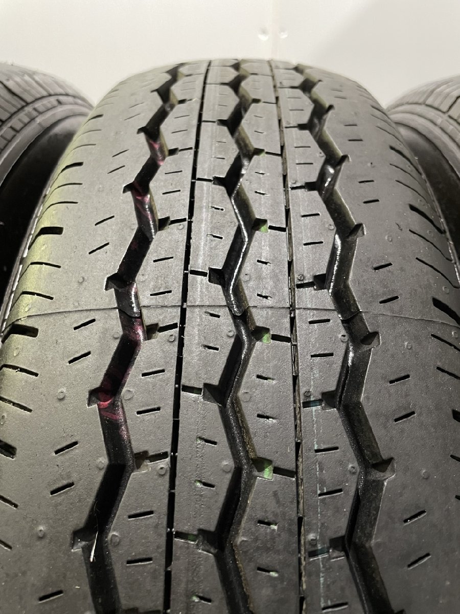 新車外し 2023年製 BS BRIDGESTONE ECOPIA RD613 195/80R15 107/105N LT 15インチ 夏タイヤ 4本 ハイエース キャラバン　(JR625)_画像3