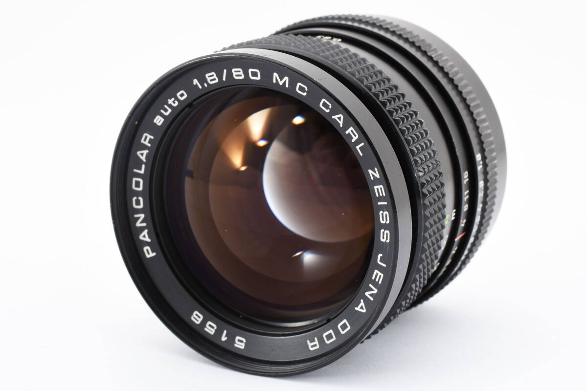 ★希少品★カールツァイス パンカラー CARL ZEISS JENA DDR PANCOLAR auto 80mm F1.8 MC M42★　R4754＃8103_画像2