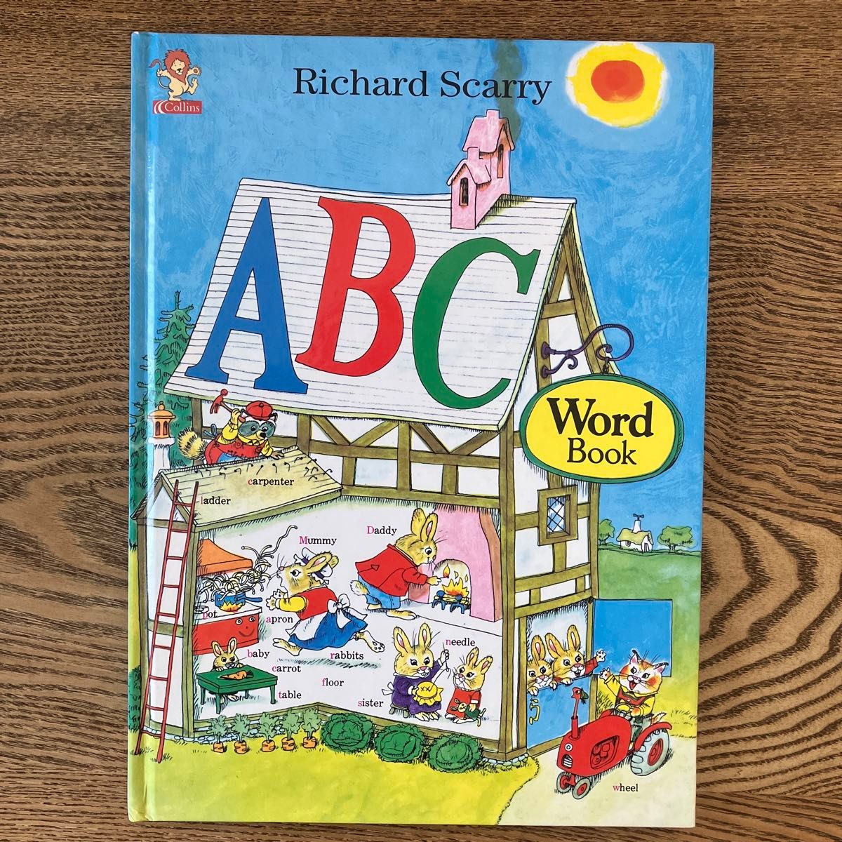 英語　洋書　絵本　大型本　 ABC Word Book 辞典　辞書　リチャード　スキャリー