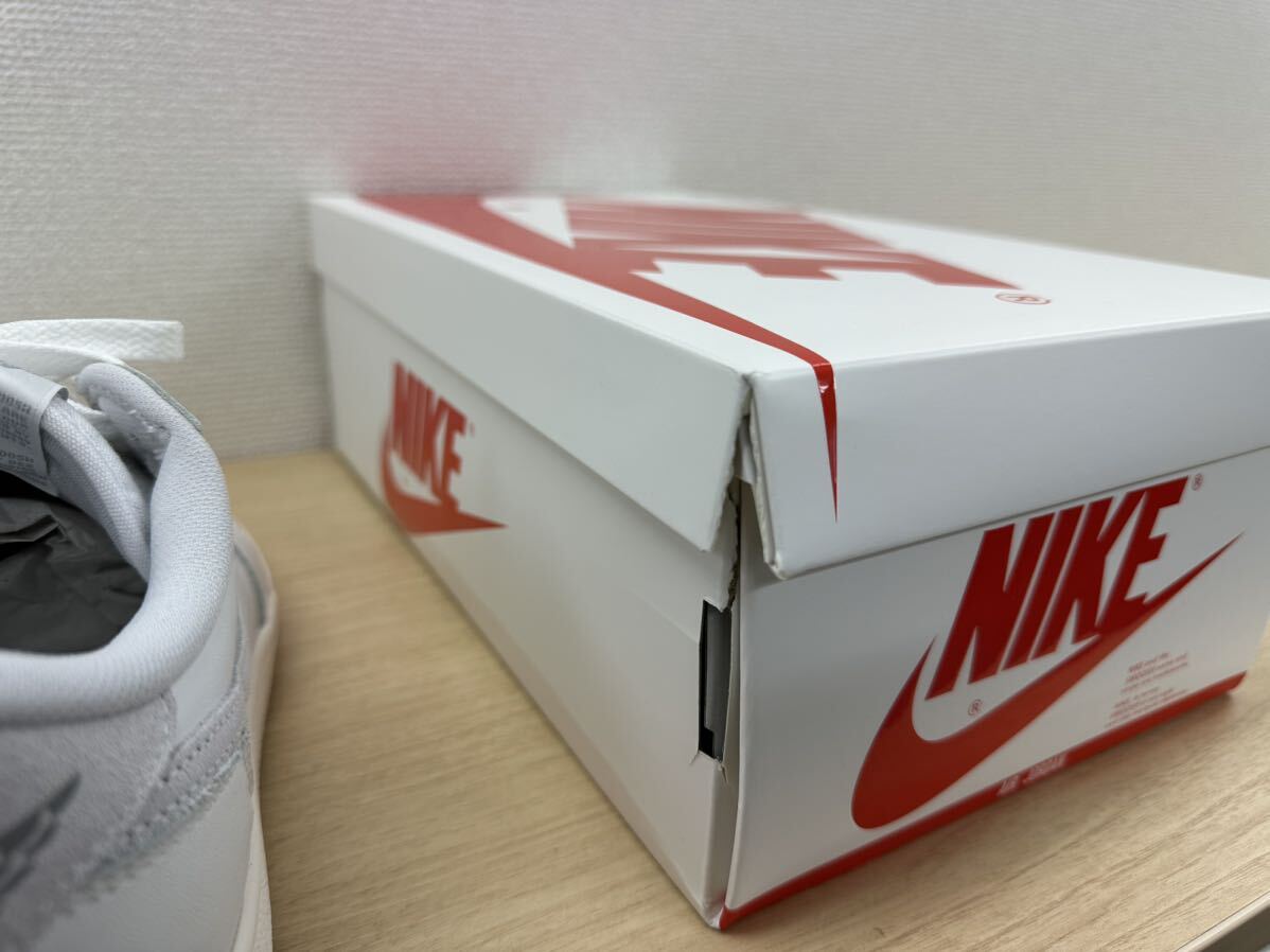 JORDAN BRAND AIR JORDAN 1 LOW 85 SUMMIT WHITE/LT SMOKE GREY-NEUTRAL GREY 24SP-Sナイキ エアジョーダン 28cmの画像9