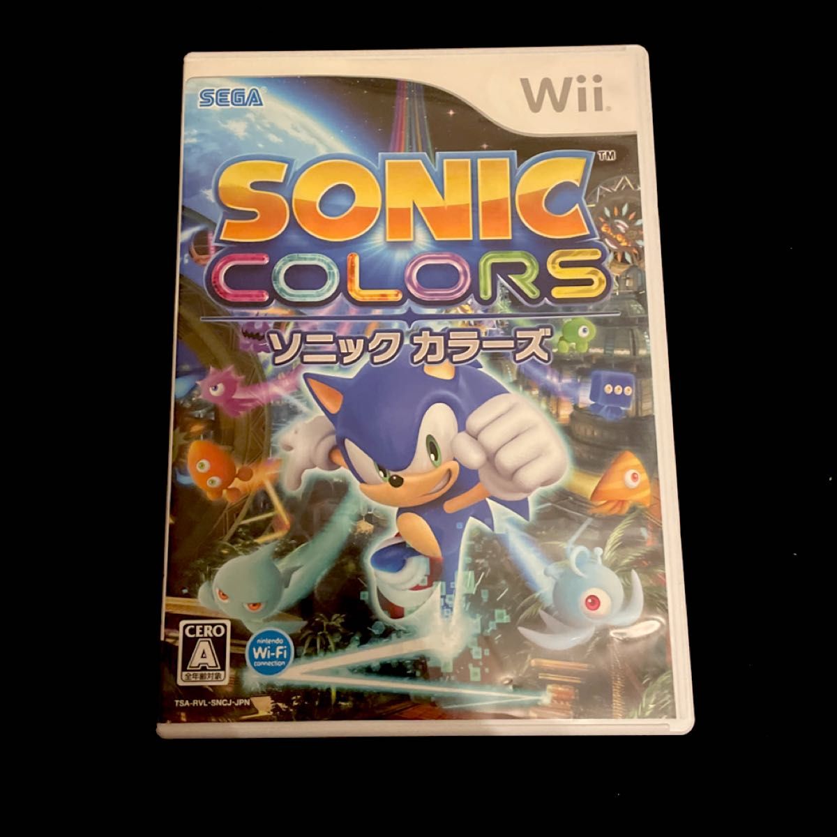 【Wii】 ソニック カラーズ 美品 （SONIC COLORS）24時間以内に発送