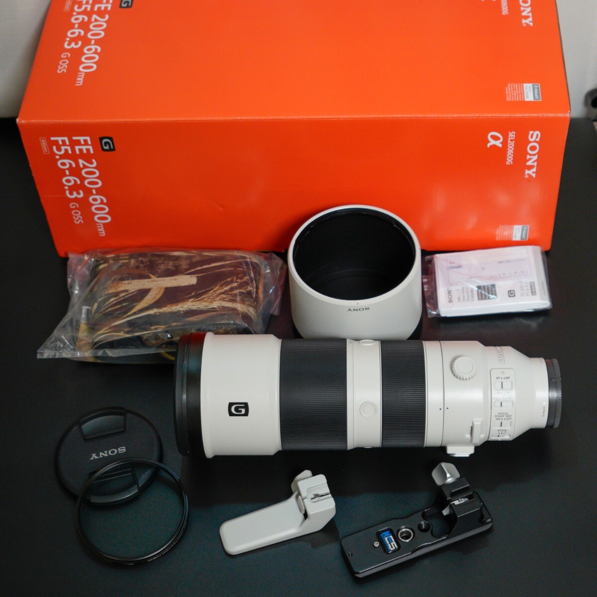 良品 SONY FE 200-600mm F5.6-6.3 G OSS SEL200600G 高級オプションつき